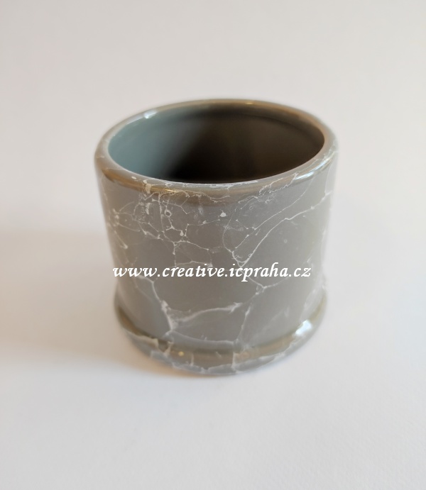 keramika - kalíšek prům. 7,5cm/v.6